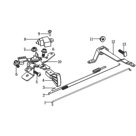 Рычаг регулировки оборотов Champion ST861E